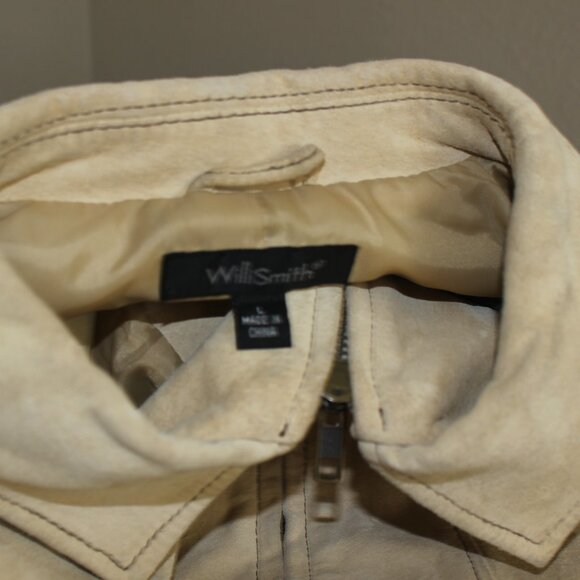 Genuine Suede Zip up Jacket - Picture 6 of 6